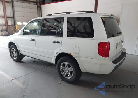 2005 Honda Pilot Ex-L from USA, damaged, VIN 5FNYF18505B043379